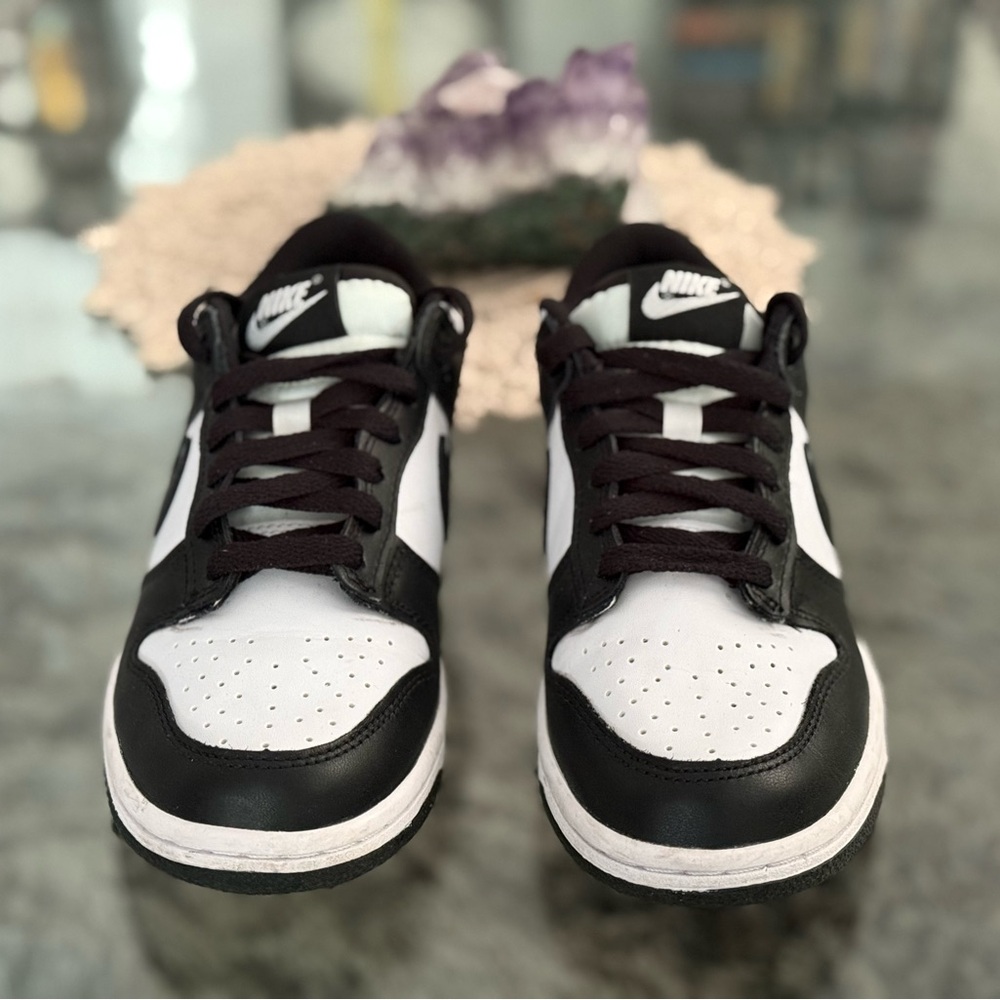 Nike Dunk Low “Panda” in Black/White 5.5 - Picture 2 of 4